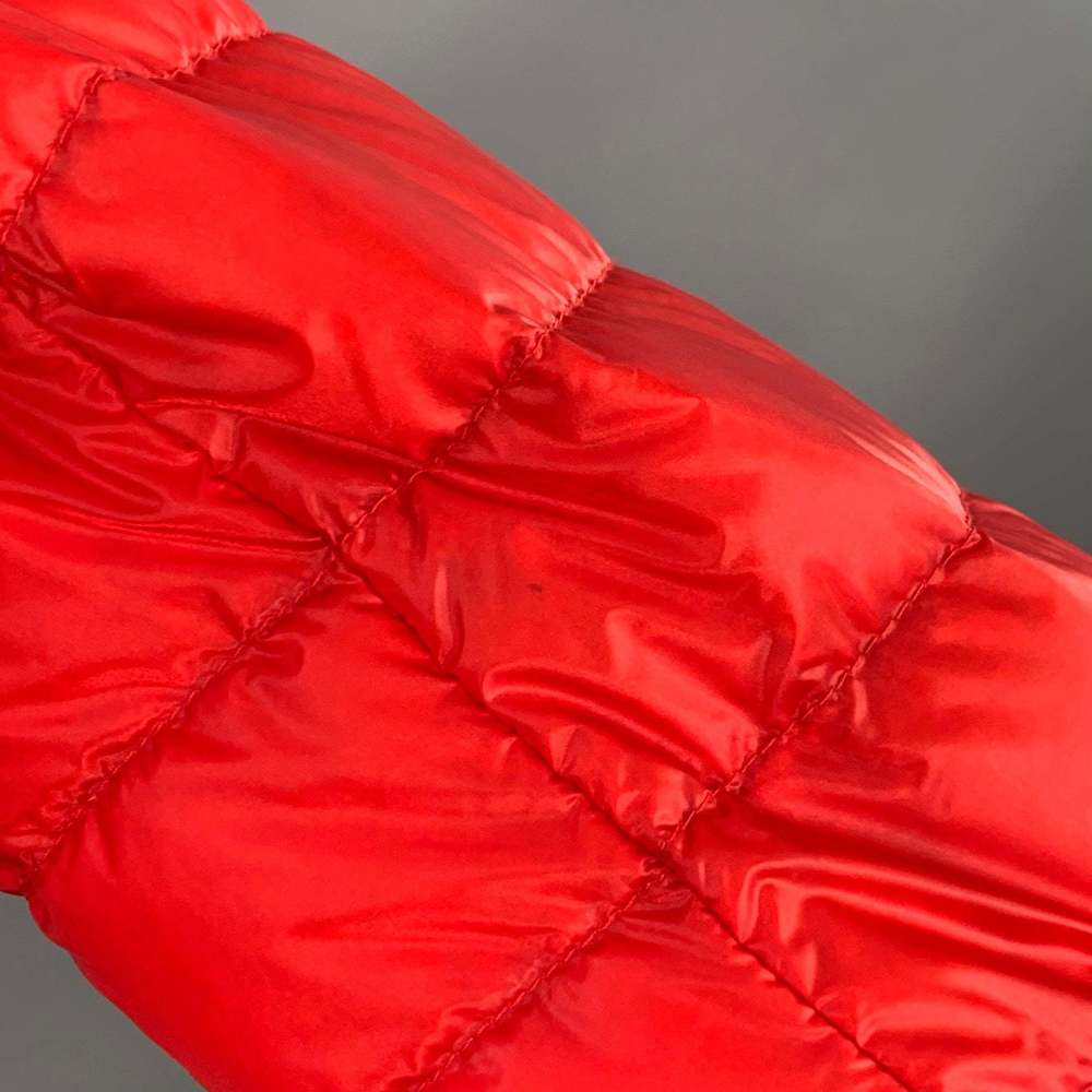 MONCLER Renald Red White Blue Quilted Nylon Jacket - Picture 7 of 16